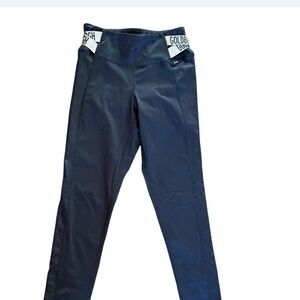 Goldbergh Luxury Sport High-Waist Riding Tights – Jet Black Size Medium